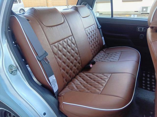 ミラジーノ ジーノ　Ｓエディション　マット塗装／ストライプライン／タイベル交換済み／電動格納ミラー／新品シートカバー／新品ジーノエンブレム／新品シフトノブ／新品サイド部歴カバー／新品シフトカバー／新品ドアロックピンカバー／ウッド調塗装（22枚目）