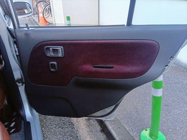 ミラジーノ ジーノ　Ｓエディション　マット塗装／ストライプライン／タイベル交換済み／電動格納ミラー／新品シートカバー／新品ジーノエンブレム／新品シフトノブ／新品サイド部歴カバー／新品シフトカバー／新品ドアロックピンカバー／ウッド調塗装（40枚目）