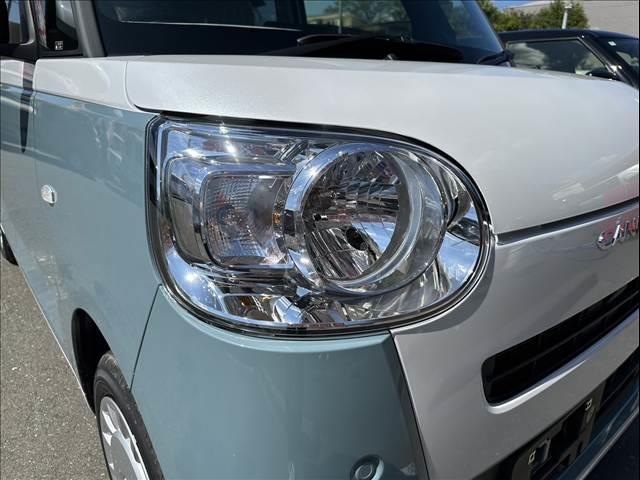 ムーヴキャンバス ストライプスＸ　届出済未使用車　両側パワースライドドア　スマートキー　プッシュスタート　オートライト　オートエアコン　電動格納ミラー　衝突被害軽減ブレーキ　スマートアシスト（10枚目）