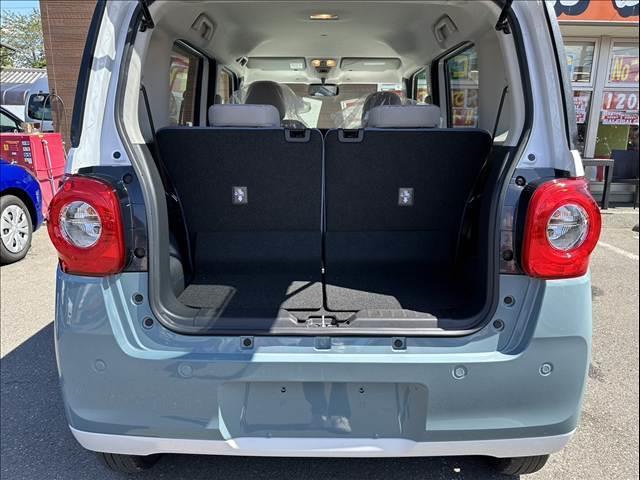 ムーヴキャンバス ストライプスＸ　届出済未使用車　両側パワースライドドア　スマートキー　プッシュスタート　オートライト　オートエアコン　電動格納ミラー　衝突被害軽減ブレーキ　スマートアシスト（50枚目）