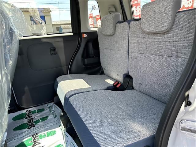 ムーヴキャンバス ストライプスＸ　届出済未使用車　両側パワースライドドア　スマートキー　プッシュスタート　オートライト　オートエアコン　電動格納ミラー　衝突被害軽減ブレーキ　スマートアシスト（57枚目）