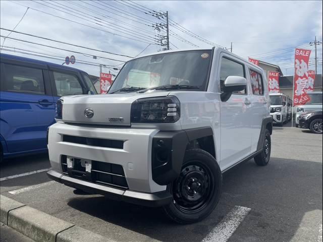タフト Ｘ　届出済未使用車　禁煙車　スマートアシスト　衝突被害軽減ブレーキ　スマートキー　プッシュスタート　ステアリングリモコン　　クリアランスソナー　ＬＥＤヘッドランプ（2枚目）