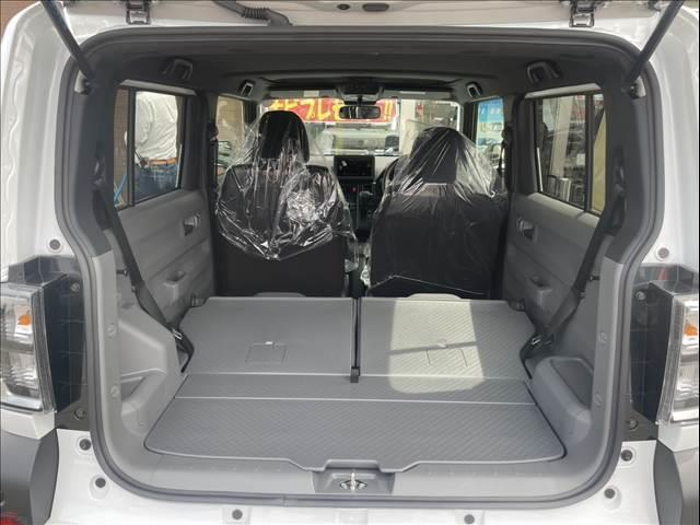 タフト Ｘ　届出済未使用車　禁煙車　スマートアシスト　衝突被害軽減ブレーキ　スマートキー　プッシュスタート　ステアリングリモコン　　クリアランスソナー　ＬＥＤヘッドランプ（47枚目）