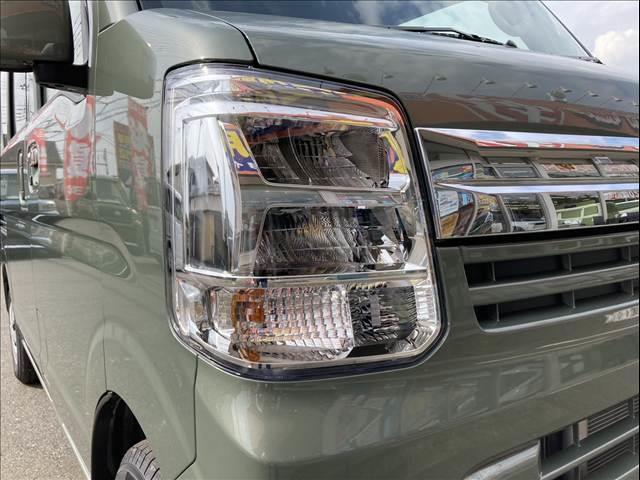 エブリイ ジョインターボ 届出済未使用車 両側スライドドア スマートキー プッシュスタート LEDライト シートヒーター パーキングセンサー オートライト オートハイビーム(9枚目)