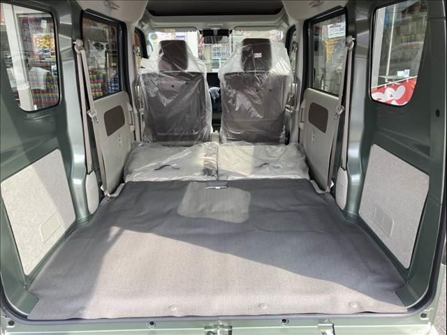 エブリイ ジョインターボ 届出済未使用車 両側スライドドア スマートキー プッシュスタート LEDライト シートヒーター パーキングセンサー オートライト オートハイビーム(47枚目)