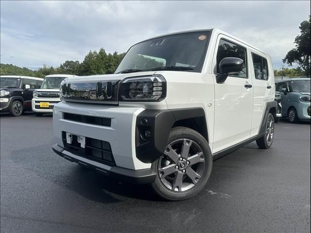 タフト Ｇ　ダーククロムベンチャー　届出済未使用車　禁煙車　スマートアシスト　衝突被害軽減ブレーキ　スマートキー　プッシュスタート　ステアリングリモコン　アダプティブクルーズコントロール　クリアランスソナー　ＬＥＤヘッドランプ（2枚目）