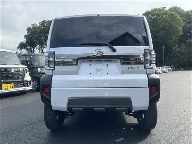 タフト Ｇ　ダーククロムベンチャー　届出済未使用車　禁煙車　スマートアシスト　衝突被害軽減ブレーキ　スマートキー　プッシュスタート　ステアリングリモコン　アダプティブクルーズコントロール　クリアランスソナー　ＬＥＤヘッドランプ（9枚目）