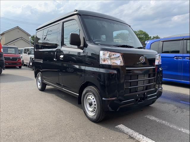 ハイゼットカーゴ デラックス　届出済未使用車　両側スライドドア　　集中ロック　パワステ　パワーウインドウ　オートライト　オートハイビーム　衝突被害軽減ブレーキ　パーキングセンサー（4枚目）