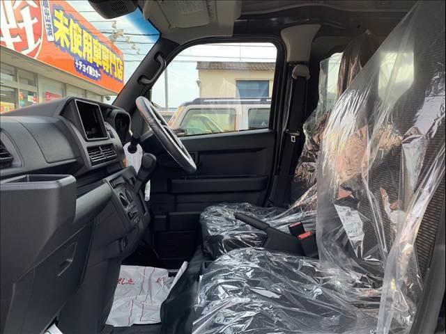 ハイゼットカーゴ デラックス　届出済未使用車　両側スライドドア　　集中ロック　パワステ　パワーウインドウ　オートライト　オートハイビーム　衝突被害軽減ブレーキ　パーキングセンサー（60枚目）