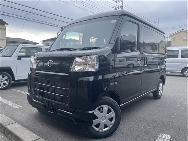 ハイゼットカーゴ クルーズターボ　届出済未使用車　両側スライドドア　　集中ロック　パワステ　パワーウインドウ　オートライト　オートハイビーム　衝突被害軽減ブレーキ　パーキングセンサー（2枚目）