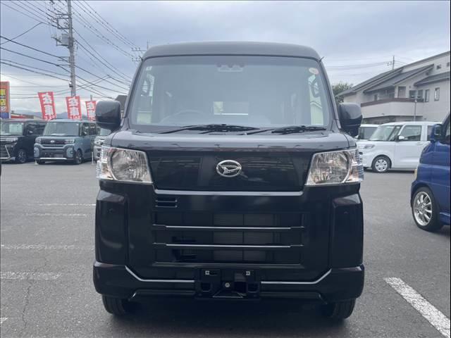 ハイゼットカーゴ クルーズターボ　届出済未使用車　両側スライドドア　　集中ロック　パワステ　パワーウインドウ　オートライト　オートハイビーム　衝突被害軽減ブレーキ　パーキングセンサー（3枚目）