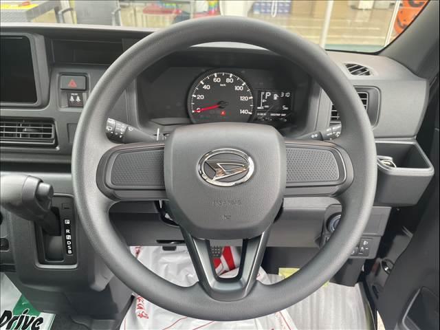 ハイゼットカーゴ クルーズターボ　届出済未使用車　両側スライドドア　　集中ロック　パワステ　パワーウインドウ　オートライト　オートハイビーム　衝突被害軽減ブレーキ　パーキングセンサー（28枚目）