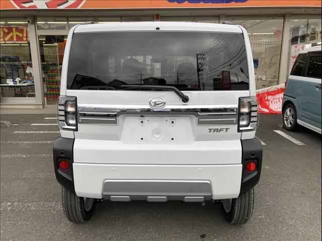 タフト Ｇターボ　クロムベンチャー　届出済未使用車　禁煙車　スマートアシスト　衝突被害軽減ブレーキ　スマートキー　プッシュスタート　ステアリングリモコン　アダプティブクルーズコントロール　クリアランスソナー　ＬＥＤヘッドランプ（6枚目）