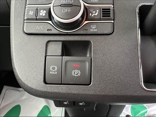 ムーヴキャンバス ストライプスＧ　届出済未使用車　両側パワースライドドア　スマートキー　プッシュスタート　オートライト　オートエアコン　電動格納ミラー　衝突被害軽減ブレーキ　スマートアシスト（17枚目）