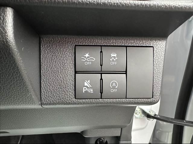 ムーヴキャンバス ストライプスＧ　届出済未使用車　両側パワースライドドア　スマートキー　プッシュスタート　オートライト　オートエアコン　電動格納ミラー　衝突被害軽減ブレーキ　スマートアシスト（24枚目）