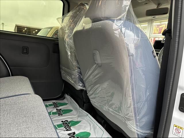 ムーヴキャンバス ストライプスＧ　届出済未使用車　両側パワースライドドア　スマートキー　プッシュスタート　オートライト　オートエアコン　電動格納ミラー　衝突被害軽減ブレーキ　スマートアシスト（27枚目）