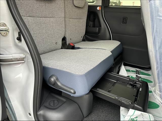 ムーヴキャンバス ストライプスＧ　届出済未使用車　両側パワースライドドア　スマートキー　プッシュスタート　オートライト　オートエアコン　電動格納ミラー　衝突被害軽減ブレーキ　スマートアシスト（29枚目）