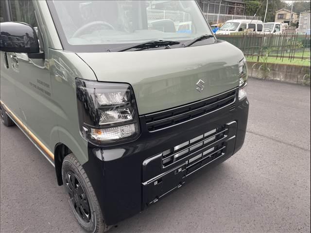 エブリイ Ｊリミテッド　届出済未使用車　電動両側スライドドア　スマートキー　プッシュスタート　ＬＥＤライト　シートヒーター　　パーキングセンサー　オートライト　オートハイビーム（11枚目）