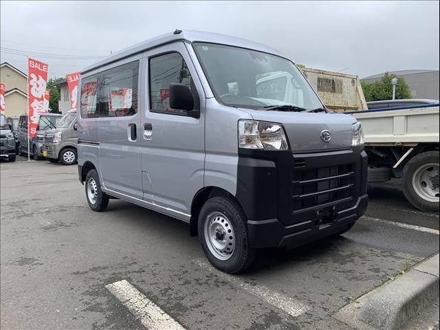 ハイゼットカーゴ スペシャルＳＡＩＩＩ　届出済未使用車　両側スライドドア　　集中ロック　パワステ　パワーウインドウ　オートライト　オートハイビーム　衝突被害軽減ブレーキ　パーキングセンサー（4枚目）