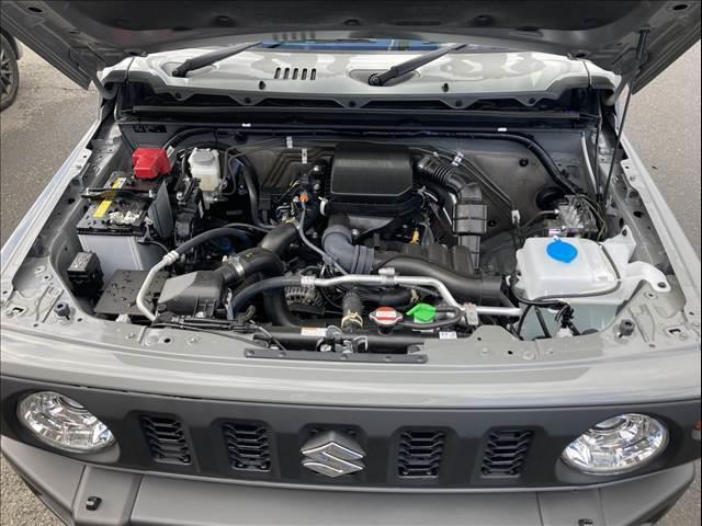 ジムニー 届出済未使用車 衝突被害軽減ブレーキ スマートキー プッシュスタート オートライト オートハイビーム クルーズコントロール オートエアコン パーキングセンサー 両側シートヒーター(58枚目)