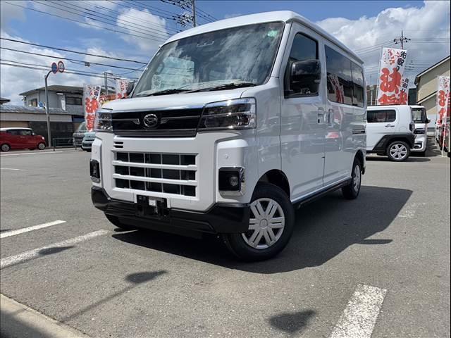 アトレー 届出済未使用車 両側パワースライドドア スマートキー プッシュスタート オートライト オートエアコン 電動格納ミラー 衝突被害軽減ブレーキ スマートアシスト(2枚目)