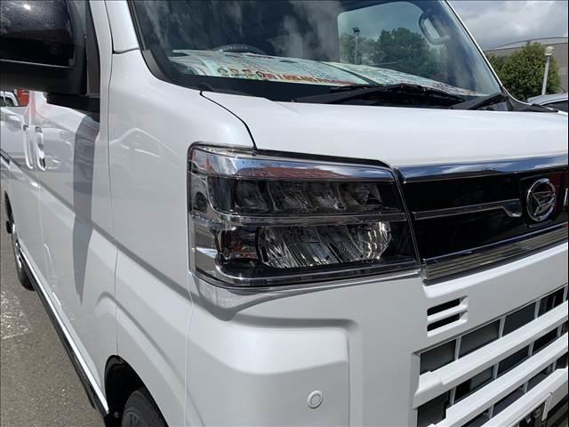 アトレー 届出済未使用車 両側パワースライドドア スマートキー プッシュスタート オートライト オートエアコン 電動格納ミラー 衝突被害軽減ブレーキ スマートアシスト(11枚目)