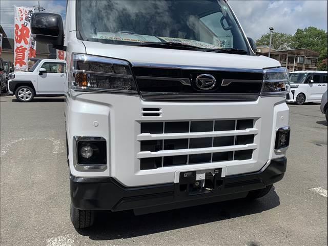 アトレー 届出済未使用車 両側パワースライドドア スマートキー プッシュスタート オートライト オートエアコン 電動格納ミラー 衝突被害軽減ブレーキ スマートアシスト(13枚目)