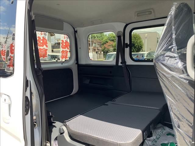 アトレー 届出済未使用車 両側パワースライドドア スマートキー プッシュスタート オートライト オートエアコン 電動格納ミラー 衝突被害軽減ブレーキ スマートアシスト(44枚目)