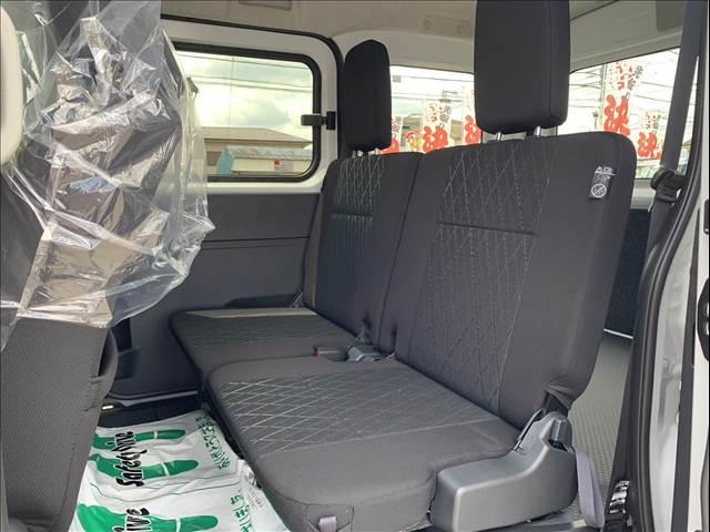 アトレー 届出済未使用車 両側パワースライドドア スマートキー プッシュスタート オートライト オートエアコン 電動格納ミラー 衝突被害軽減ブレーキ スマートアシスト(59枚目)