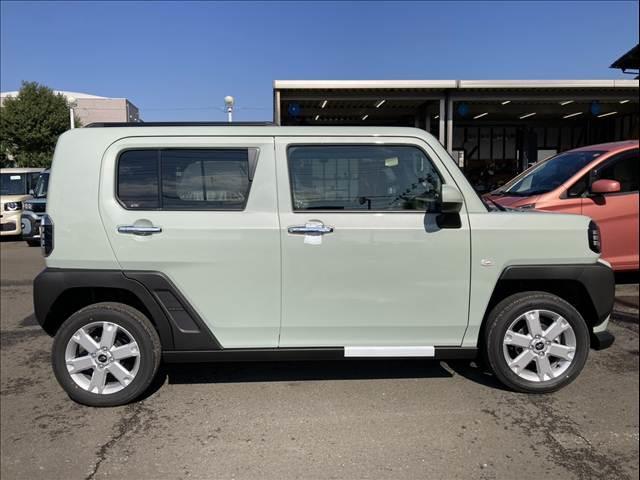 タフト G クロムベンチャー 届出済未使用車 禁煙車 スマートアシスト 衝突被害軽減ブレーキ スマートキー プッシュスタート ステアリングリモコン アダプティブクルーズコントロール クリアランスソナー LEDヘッドランプ(5枚目)