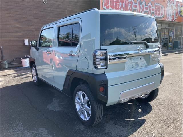 タフト G クロムベンチャー 届出済未使用車 禁煙車 スマートアシスト 衝突被害軽減ブレーキ スマートキー プッシュスタート ステアリングリモコン アダプティブクルーズコントロール クリアランスソナー LEDヘッドランプ(8枚目)