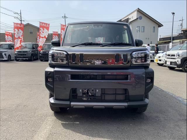 タフト G ダーククロムベンチャー 届出済未使用車 禁煙車 スマートアシスト 衝突被害軽減ブレーキ スマートキー プッシュスタート ステアリングリモコン アダプティブクルーズコントロール クリアランスソナー LEDヘッドランプ(3枚目)