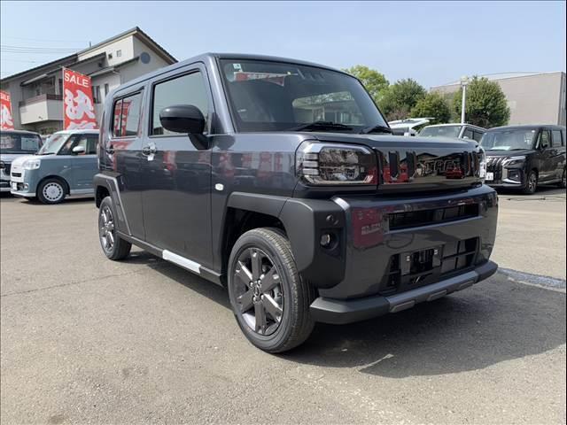 タフト G ダーククロムベンチャー 届出済未使用車 禁煙車 スマートアシスト 衝突被害軽減ブレーキ スマートキー プッシュスタート ステアリングリモコン アダプティブクルーズコントロール クリアランスソナー LEDヘッドランプ(4枚目)