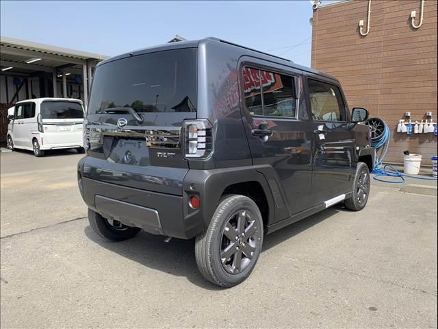 タフト G ダーククロムベンチャー 届出済未使用車 禁煙車 スマートアシスト 衝突被害軽減ブレーキ スマートキー プッシュスタート ステアリングリモコン アダプティブクルーズコントロール クリアランスソナー LEDヘッドランプ(6枚目)