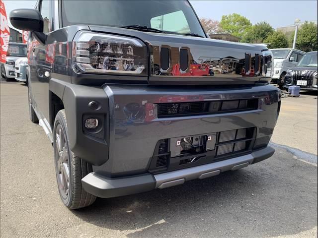 タフト G ダーククロムベンチャー 届出済未使用車 禁煙車 スマートアシスト 衝突被害軽減ブレーキ スマートキー プッシュスタート ステアリングリモコン アダプティブクルーズコントロール クリアランスソナー LEDヘッドランプ(13枚目)