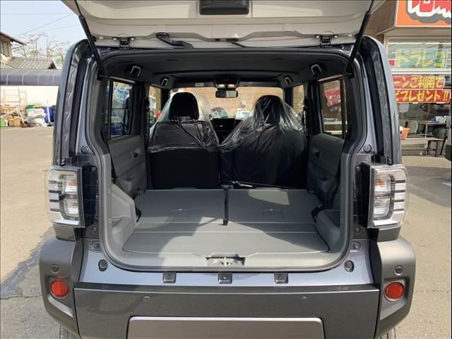 タフト G ダーククロムベンチャー 届出済未使用車 禁煙車 スマートアシスト 衝突被害軽減ブレーキ スマートキー プッシュスタート ステアリングリモコン アダプティブクルーズコントロール クリアランスソナー LEDヘッドランプ(56枚目)