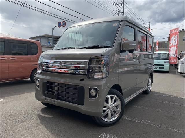 エブリイワゴン ＰＺターボスペシャル　届出済未使用車　両側スライド片側電動スライドドア　スマートキー　プッシュスタート　ＬＥＤライト　シートヒーター　フォグランプ　パーキングセンサー　オートライト　オートハイビーム　オートエアコン（2枚目）