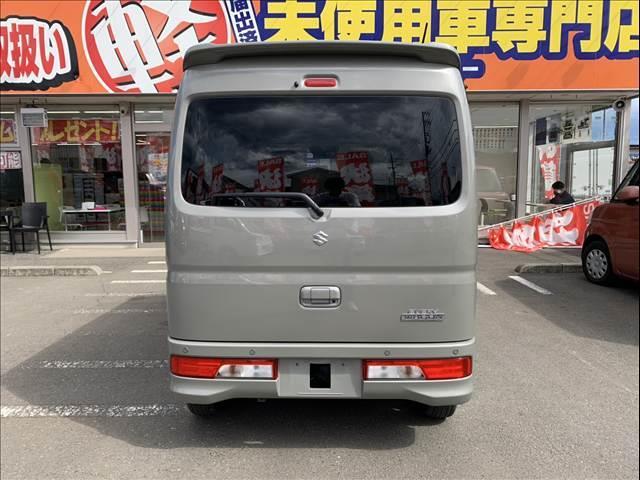エブリイワゴン ＰＺターボスペシャル　届出済未使用車　両側スライド片側電動スライドドア　スマートキー　プッシュスタート　ＬＥＤライト　シートヒーター　フォグランプ　パーキングセンサー　オートライト　オートハイビーム　オートエアコン（7枚目）