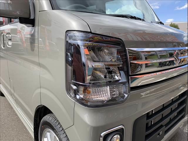 エブリイワゴン ＰＺターボスペシャル　届出済未使用車　両側スライド片側電動スライドドア　スマートキー　プッシュスタート　ＬＥＤライト　シートヒーター　フォグランプ　パーキングセンサー　オートライト　オートハイビーム　オートエアコン（10枚目）