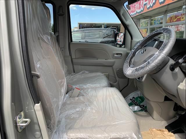 エブリイワゴン ＰＺターボスペシャル　届出済未使用車　両側スライド片側電動スライドドア　スマートキー　プッシュスタート　ＬＥＤライト　シートヒーター　フォグランプ　パーキングセンサー　オートライト　オートハイビーム　オートエアコン（45枚目）