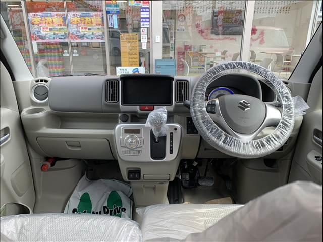 エブリイワゴン ＰＺターボスペシャル　届出済未使用車　両側スライド片側電動スライドドア　スマートキー　プッシュスタート　ＬＥＤライト　シートヒーター　フォグランプ　パーキングセンサー　オートライト　オートハイビーム　オートエアコン（50枚目）