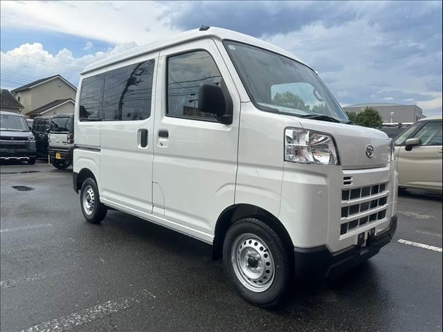 ハイゼットカーゴ ＤＸ　届出済未使用車　両側スライドドア　　集中ロック　パワステ　パワーウインドウ　オートライト　オートハイビーム　衝突被害軽減ブレーキ　パーキングセンサー（4枚目）