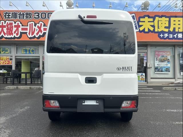 ハイゼットカーゴ ＤＸ　届出済未使用車　両側スライドドア　　集中ロック　パワステ　パワーウインドウ　オートライト　オートハイビーム　衝突被害軽減ブレーキ　パーキングセンサー（7枚目）