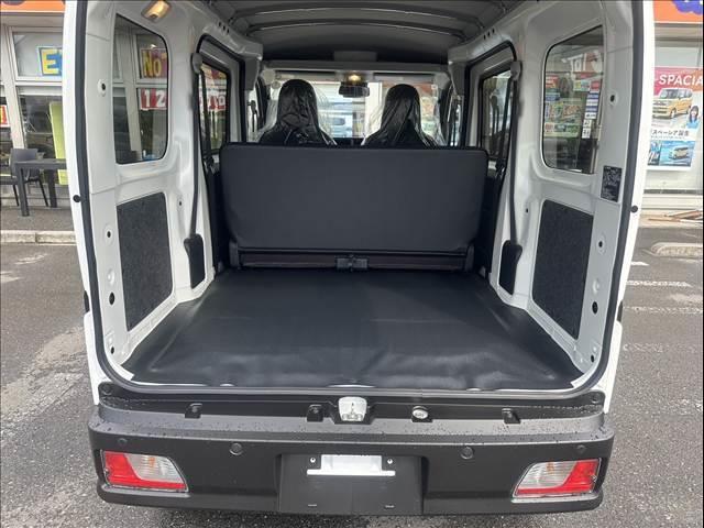 ハイゼットカーゴ ＤＸ　届出済未使用車　両側スライドドア　　集中ロック　パワステ　パワーウインドウ　オートライト　オートハイビーム　衝突被害軽減ブレーキ　パーキングセンサー（52枚目）