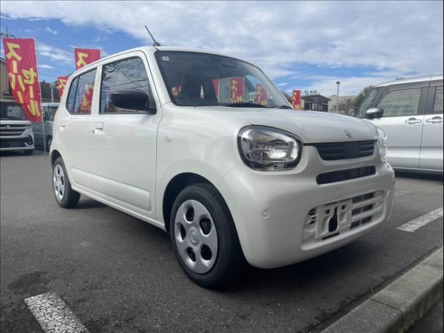 アルト Ｌ　未使用車　クリアランスソナー　レーンアシスト　衝突被害軽減システム　オートライト　キーレスエントリー　アイドリングストップ　電動格納ミラー　ＣＶＴ　盗難防止システム　ＡＢＳ　ＥＳＣ（4枚目）