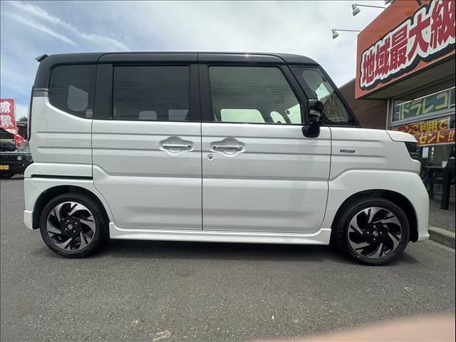 スペーシアカスタム ハイブリッドＸＳ　届出済み未使用車　衝突被害軽減ブレーキ　両側パワースライドドア　オートライト　オートハイビーム　電動パーキングブレーキ　オートブレーキホールド　サーキュレーター　アダプティブクルーズコントローロール（5枚目）