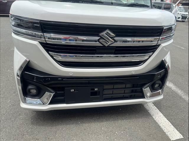 スペーシアカスタム ハイブリッドＸＳ　届出済み未使用車　衝突被害軽減ブレーキ　両側パワースライドドア　オートライト　オートハイビーム　電動パーキングブレーキ　オートブレーキホールド　サーキュレーター　アダプティブクルーズコントローロール（12枚目）