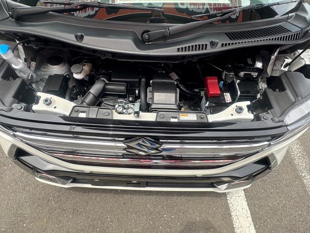 スペーシアカスタム ハイブリッドＸＳ　届出済み未使用車　衝突被害軽減ブレーキ　両側パワースライドドア　オートライト　オートハイビーム　電動パーキングブレーキ　オートブレーキホールド　サーキュレーター　アダプティブクルーズコントローロール（72枚目）