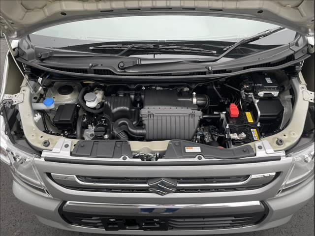 ワゴンＲ ＦＸ　届出済未使用車　後席アンブレラホルダー、衝突軽減ブレーキ、横滑り防止機能、キーレスエントリー、スマートキー　プッシュスタート　インパネＣＶＴ（60枚目）