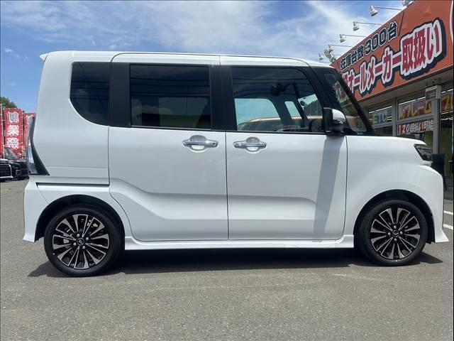 タント カスタムRS 届出済未使用車 禁煙車 スマートアシスト 衝突被害軽減ブレーキ プッシュスタート スマートキー 両側電動スライドドア ステアリングリモコン ヒートシーター LEDヘッドランプ フォグランプ(5枚目)